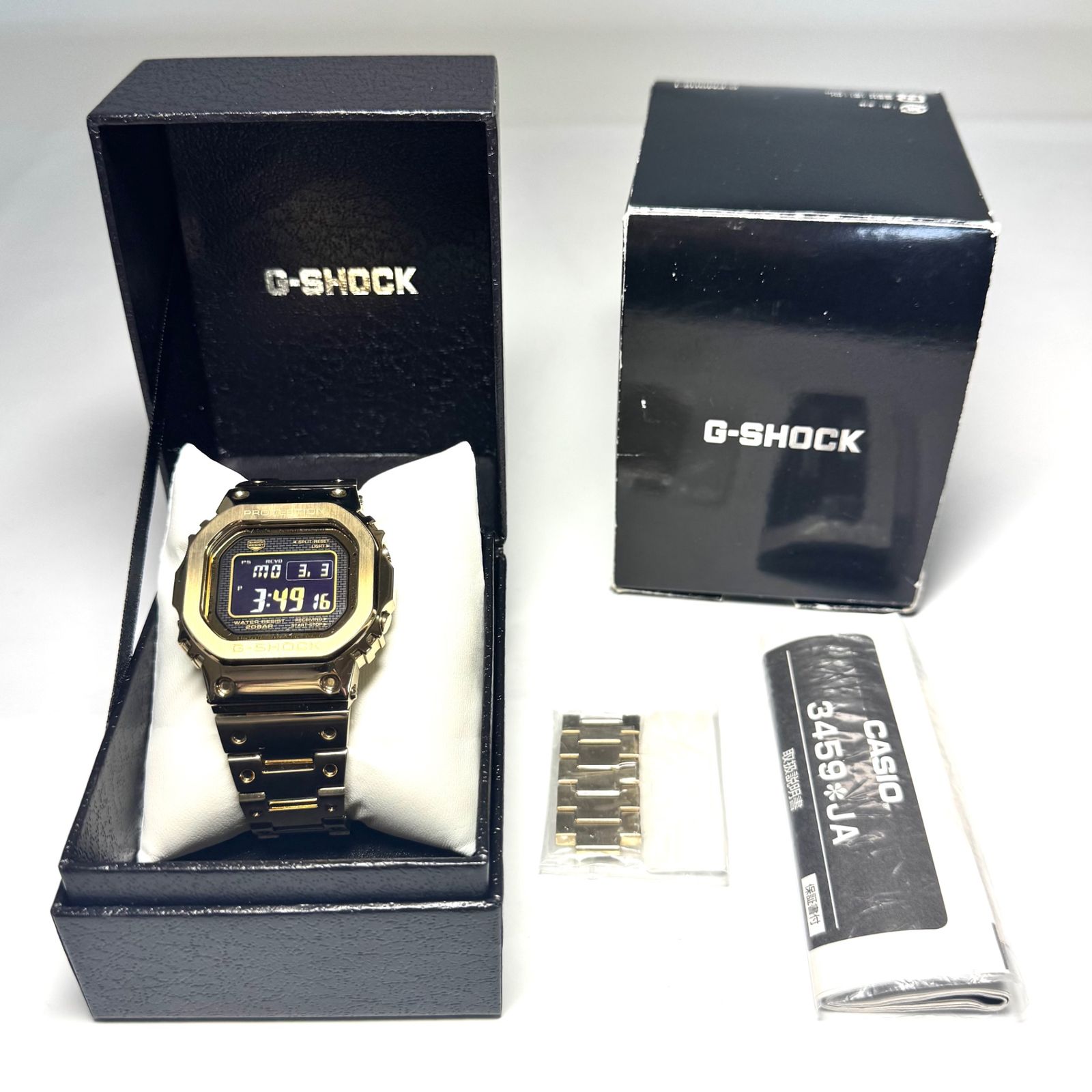 美品】カシオ CASIO ジーショック G-SHOCK GMW-B5000GD-9JF フルメタル 