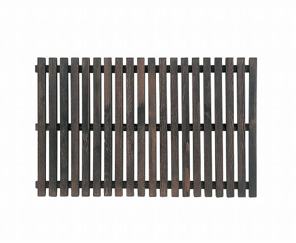 よし与工房(Yoshiyo) 木製すのこ 黒 PW-3860-K(WSN0603)