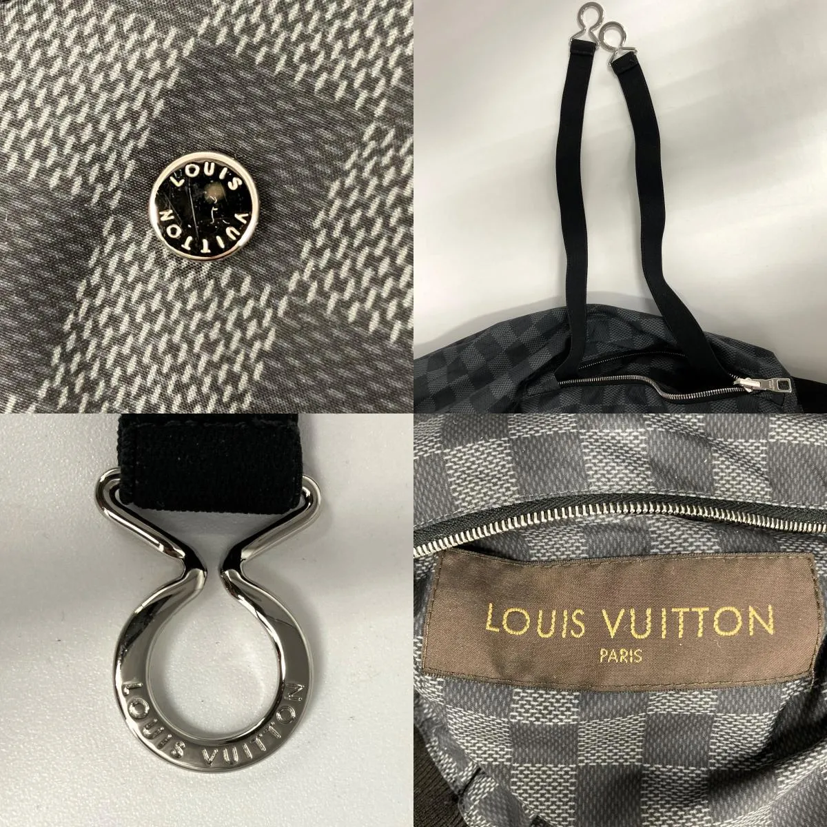 美品 LOUIS VUITTON ルイ・ヴィトン ナイロンジャケット リバーシブル ...