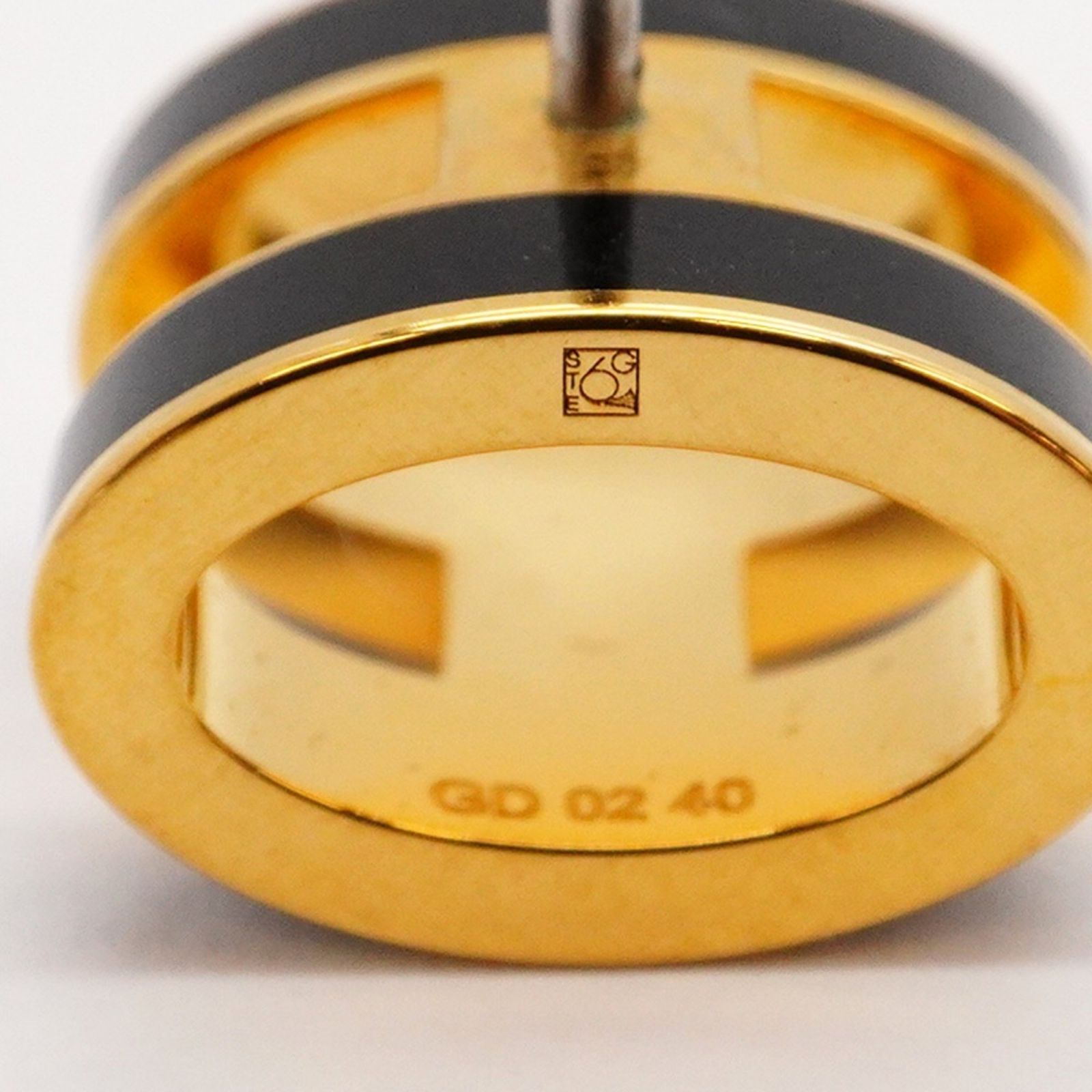 ◇エルメス◇ポップアッシュH/ピアス/GP/ブランド/ゴールド/オレンジ