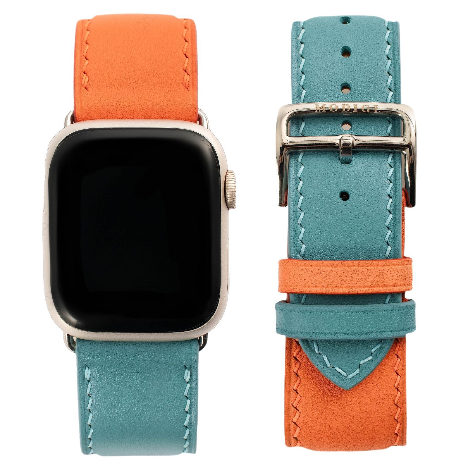 在庫 Swift皮 Veau 40mm 41mm 手作り 42mm 44mm 45mm 本革 46mm 49mm ベルト Apple Watch Apple Ultra 1|2|3 Watch用 SE 1|2|3 レザー シリーズ10 バンド 9