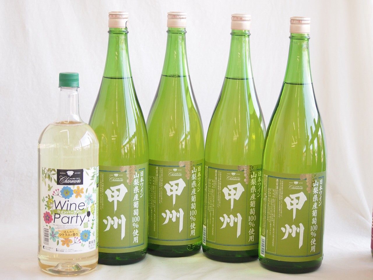 焼酎一どん 1.8L 2本セット 箱入り ワインセット シャンモリ甘口ワイン8本セット（ナイアガラ8本