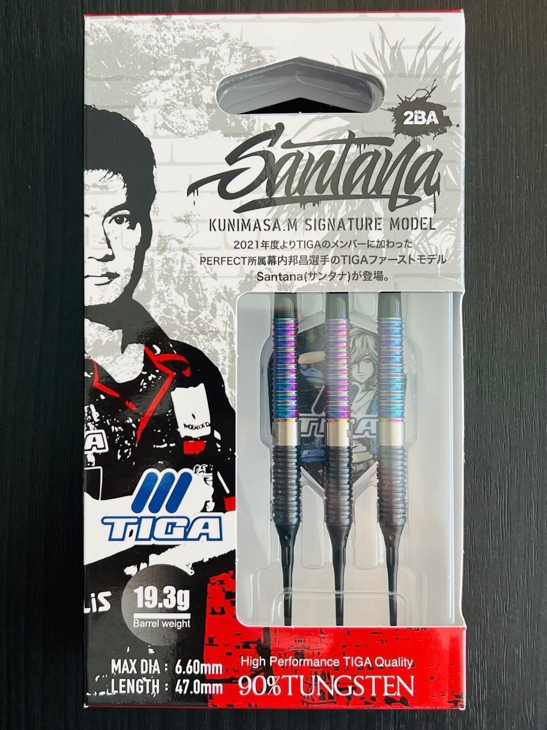 新品】TIGA ティガ Santana サンタナ 2BA 幕内邦昌選手モデル