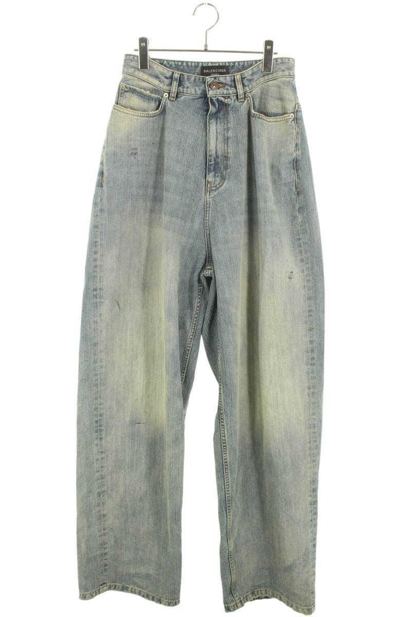 バレンシアガ 704282 TNW65 Pull-up ウォッシュド加工ワイド バレンシアガ 704282 TNW65 Pull-up ウォッシュド加工ワイド