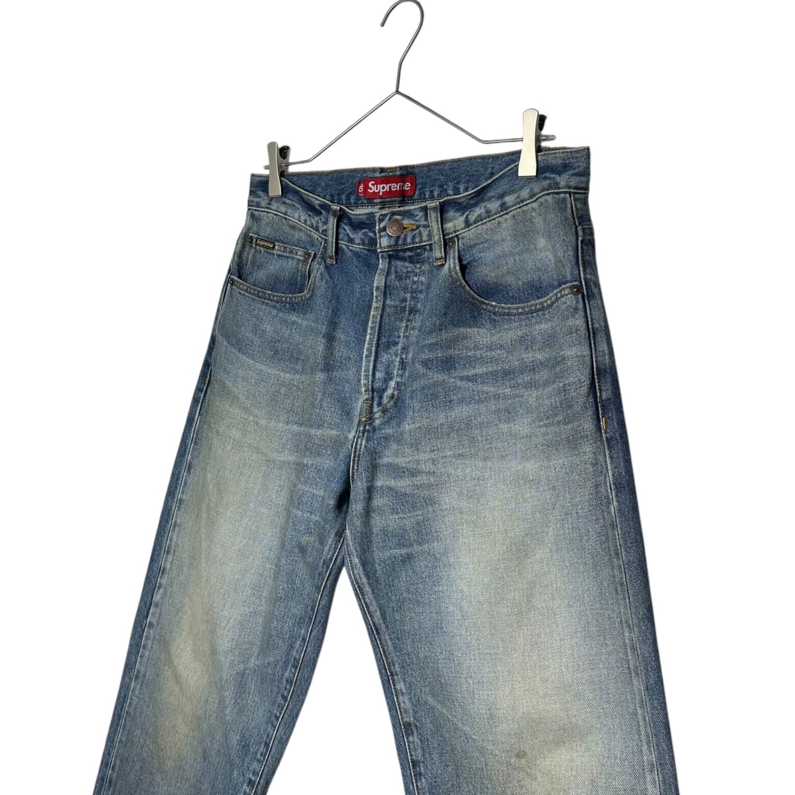 SUPREME(シュプリーム) 24AW Distressed Loose Fit Selvedge Jean