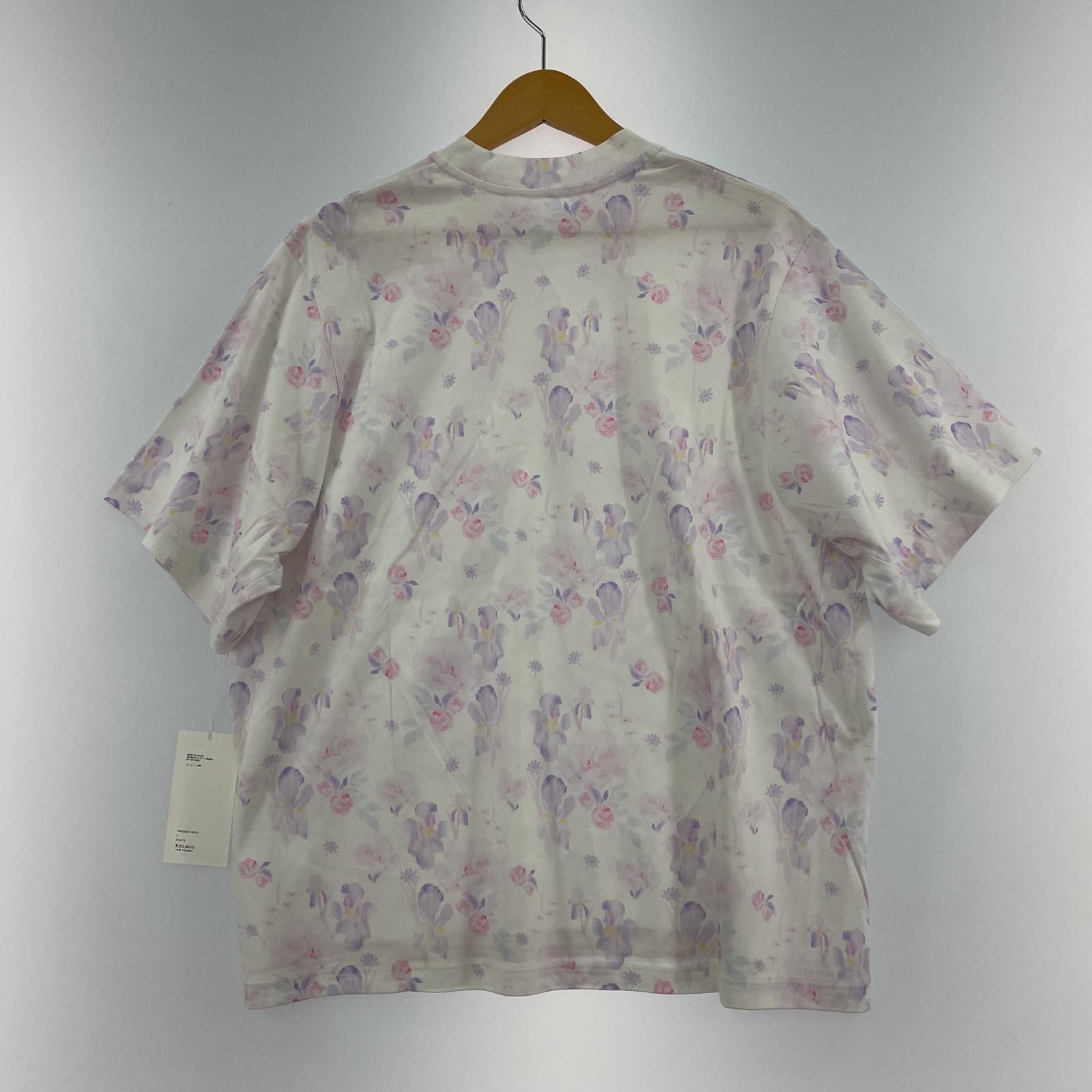 Mame Kurogouchi マメ クロゴウチ タグ付き 花柄半袖Tシャツ size2 