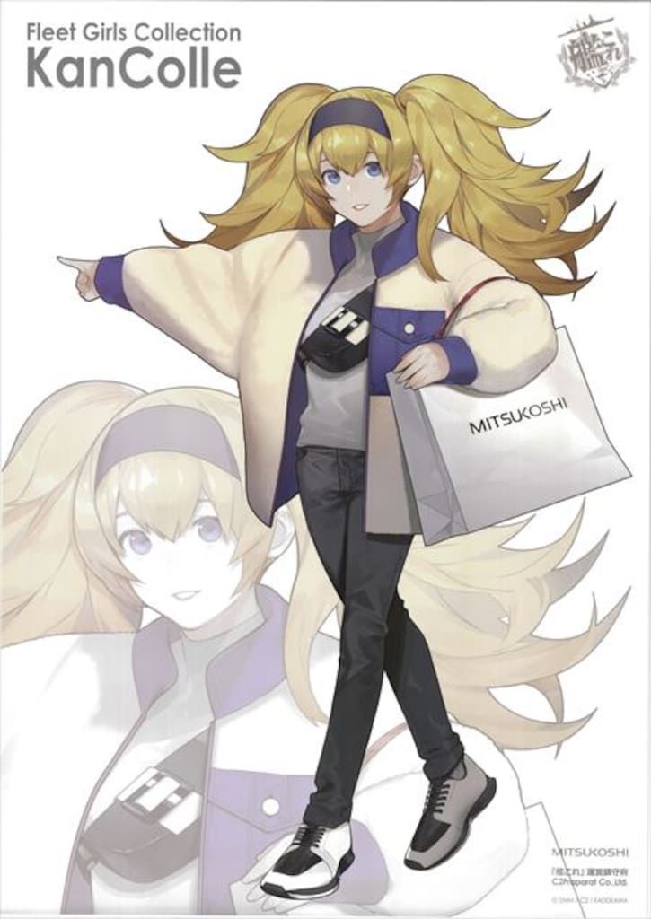 B2ポスター 艦これ×三越 三越 販売用 「艦これ」×「三越」コラボ Gambier Bay B2ポスター