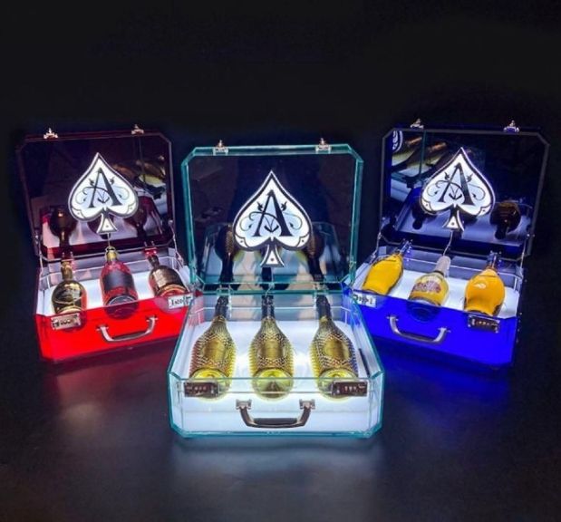 アルマンド アタッシュケース ボトルケース LED ディスプレイ