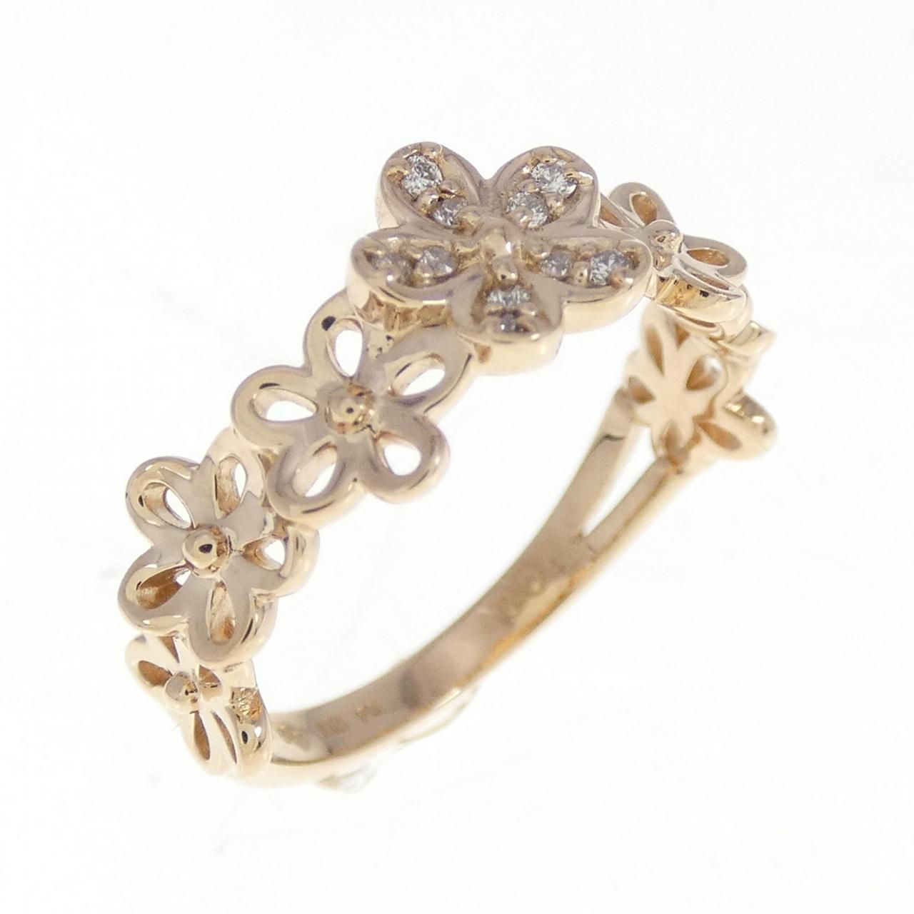 ポンテヴェキオ フラワー ダイヤモンド リング 0.04CT - メルカリ ポンテヴェキオ フラワー ダイヤモンド リング 0.04CT - メルカリ