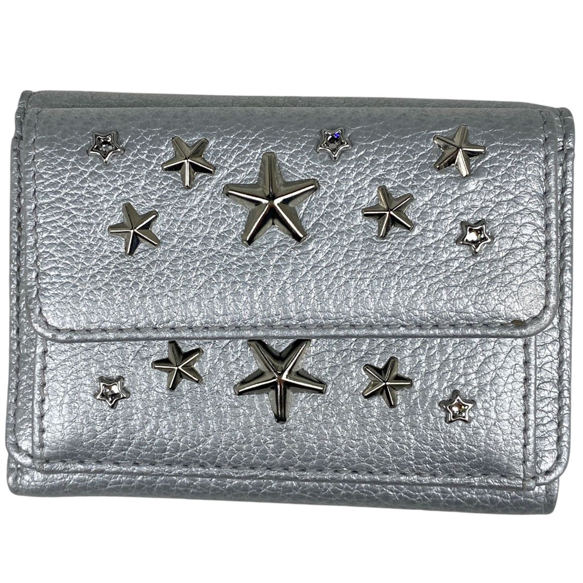 すぐったレディース福袋 JIMMY CHOO 三つ折り財布 星型スタッズ シルバー 小物