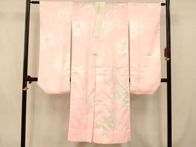 朱赤地ビィンテージ長襦袢 25embroidery_1027_iromihon.jpg
