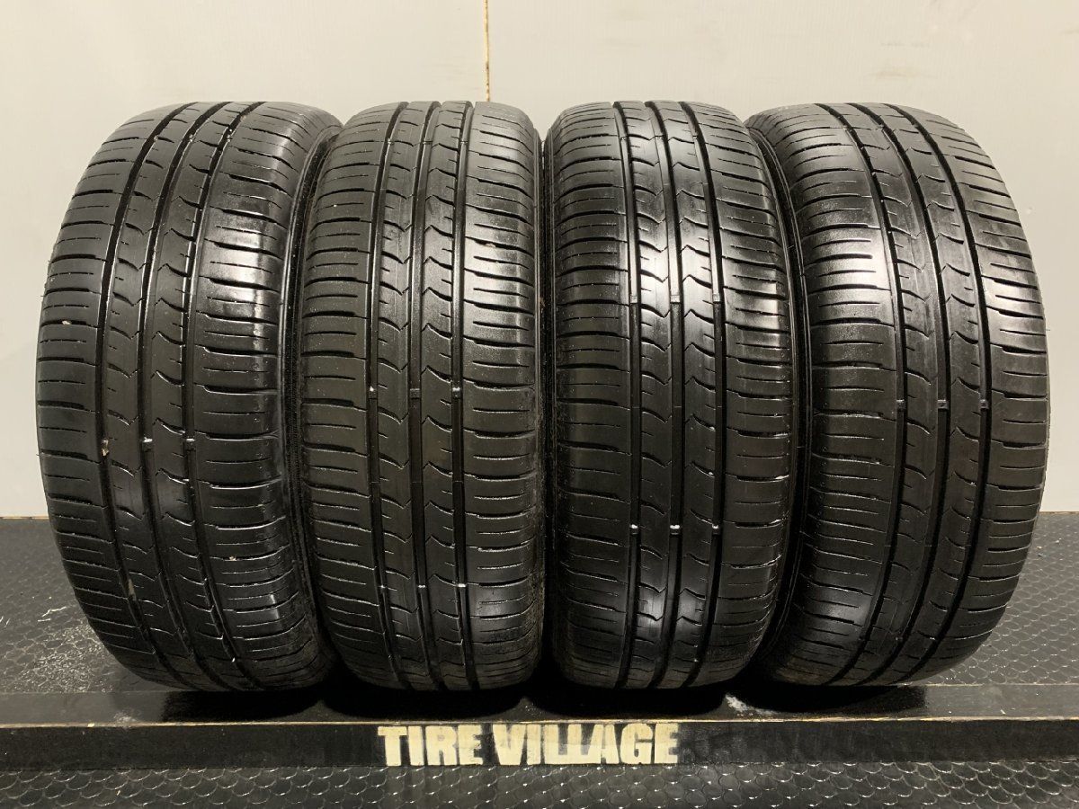 GOODYEAR EfficientGrip ECO EG01 165/55R14 14インチ 夏タイヤ 4本 20年製 バリ溝 プレオ パレット ネイキッド MAX アルト等　(MTZ23)
