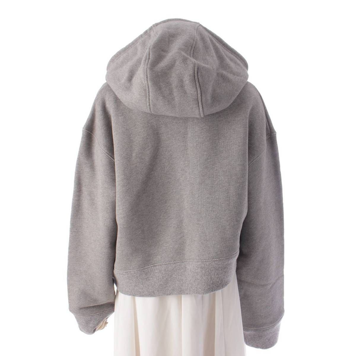 5/28まで！ロエベ　アナグラム アシンメトリー フーディー パーカー グレー ロエベ アナグラム アシンメトリー フーディー パーカー グレー - メルカリ