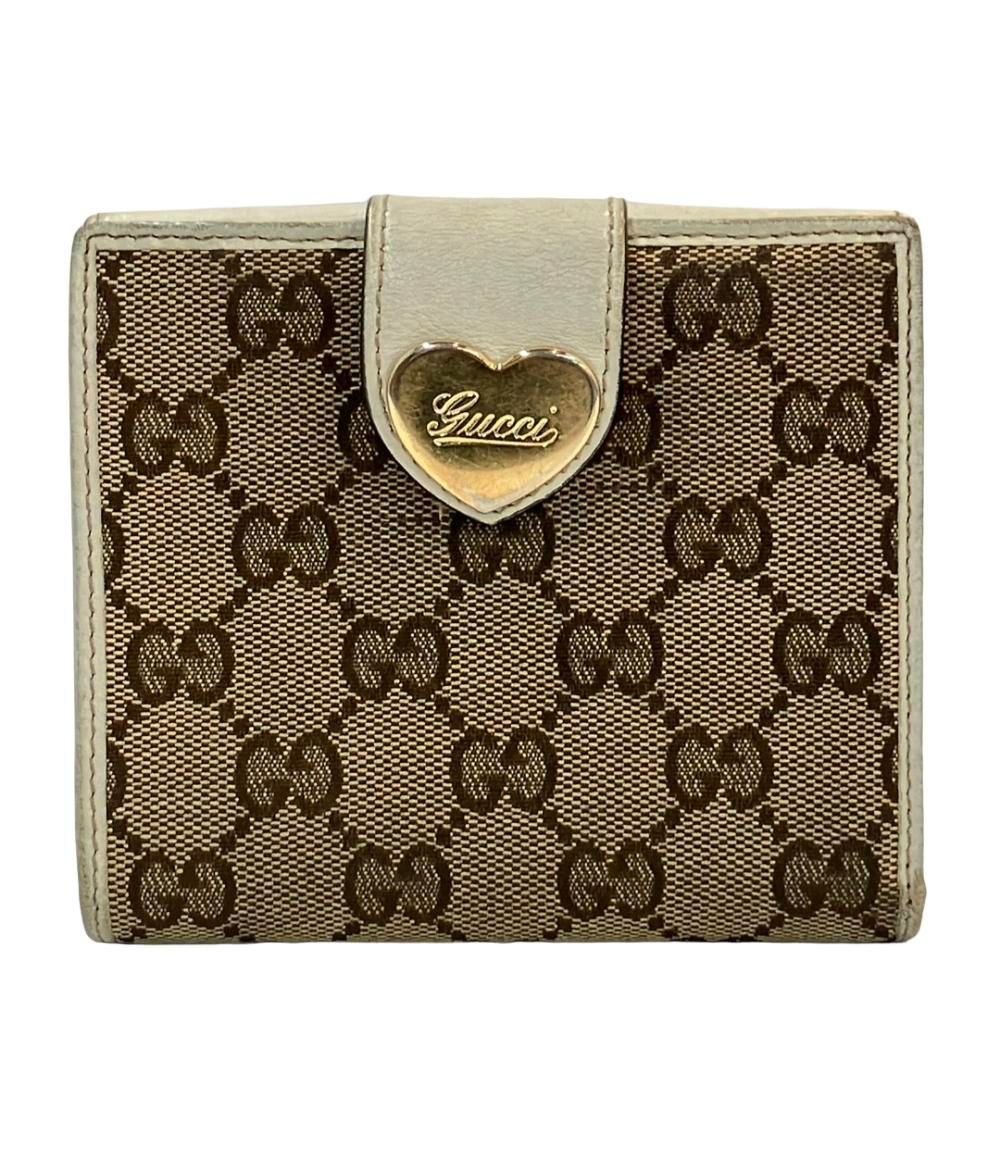 訳あり グッチ Wホック二つ折り財布 230549 2184 レディース