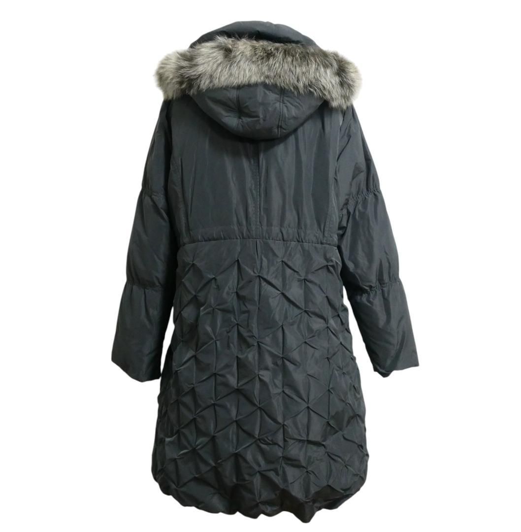 極美品 BALMAIN PARIS バルマン サイズⅬ 2WAY ブルーフォックスファー