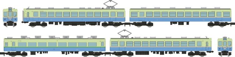 鉄コレ 伊豆急行100系4両セットB 【トミーテック・282846