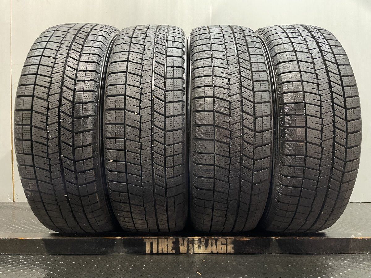 走行短め DUNLOP WINTER MAXX WM03 195 50R19 19インチ スタッドレス 4本 23年製 60プリウス等 MTN706