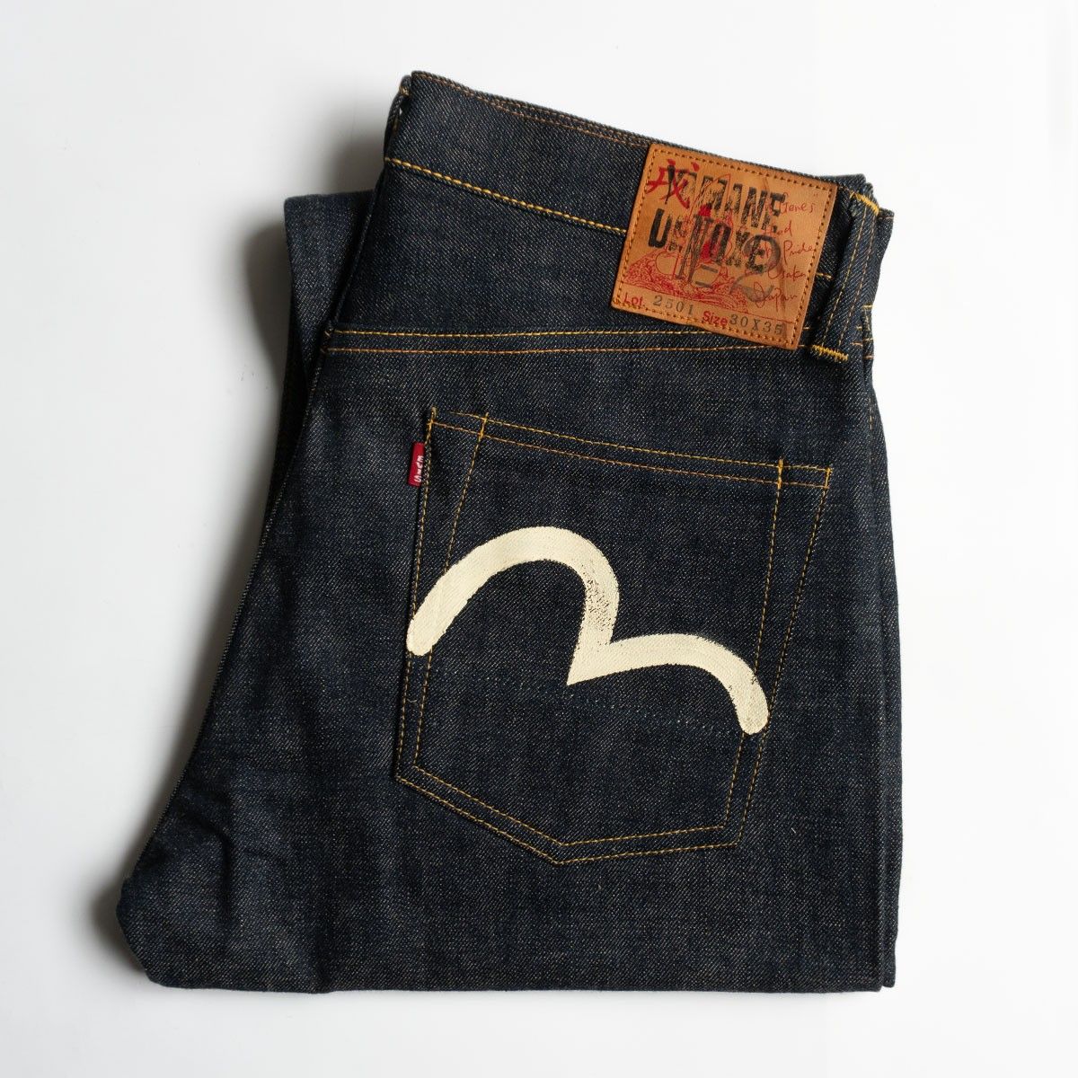 未使用品】EVISU 【LOT.2501 デニムパンツ】30×35 エビス ジーンズ 