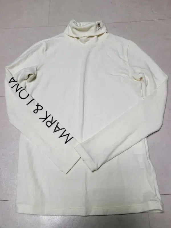 MARK - LONA マークアンドロナ ウーマンズ アイボリー ポーラーネック ゴルフT ポール 1199