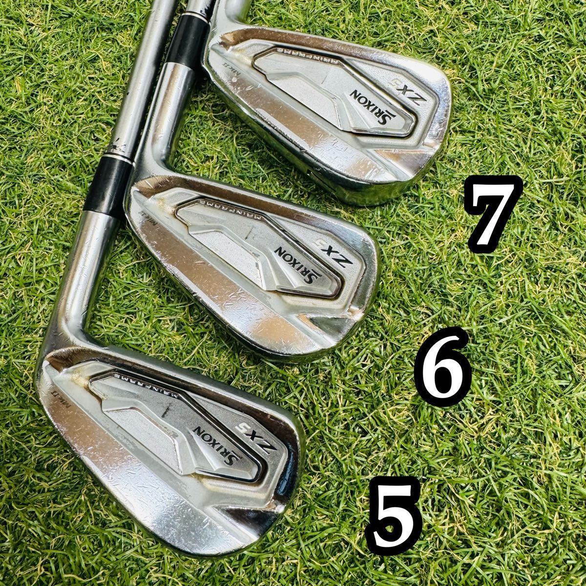 初心者推奨】スリクソン ZX5 MKⅡ メンズアイアンセット 6本 S