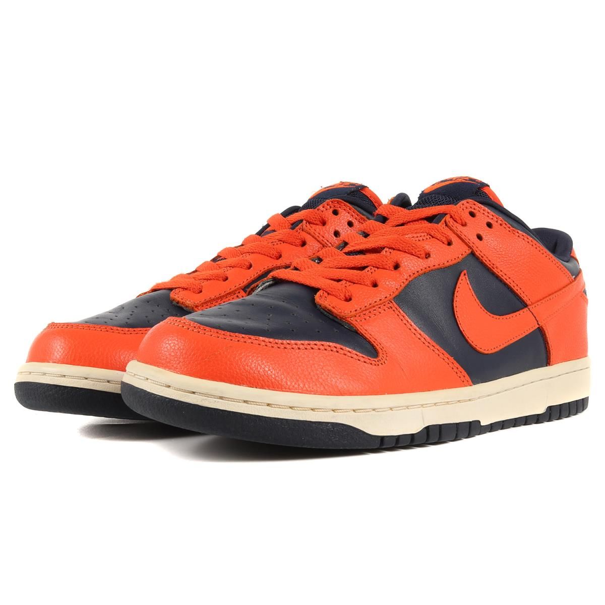 NIKE DUNK LOW 309431-881 オレンジ ネイビー 27cm US9 ナイキ ダンク