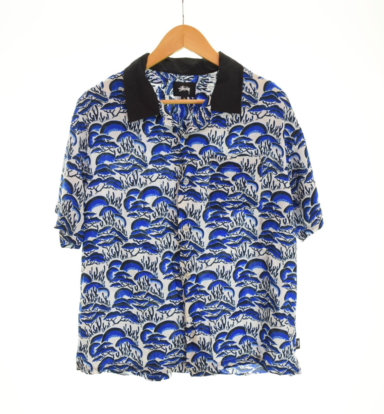 ステューシー STUSSY 20SS CORAL PATTERN SHIRT オープンカラー - トップス