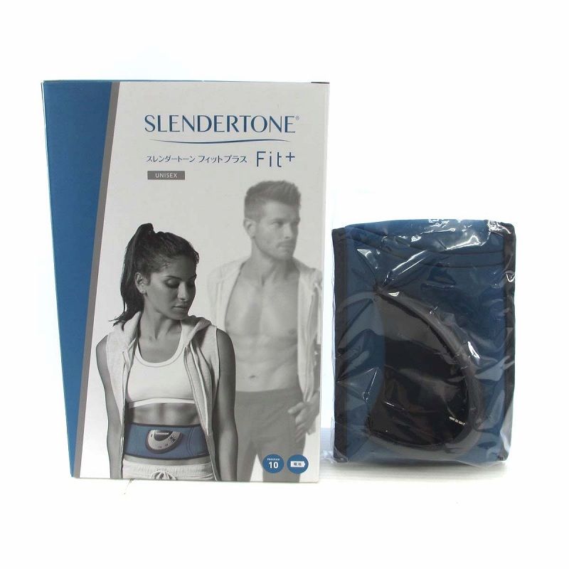 ショップジャパン スレンダートーン フィットプラス ブルー 男女兼用