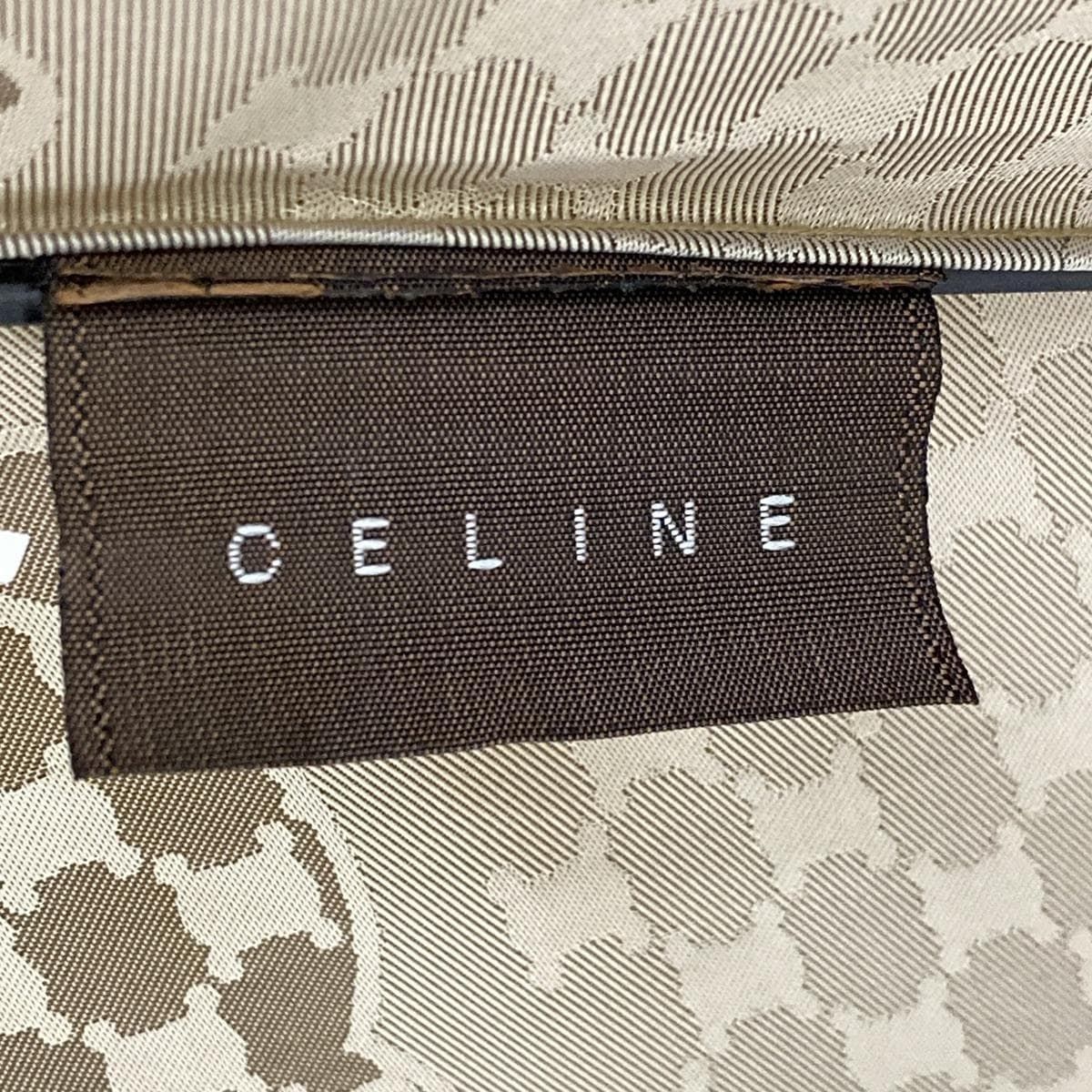 CELINE(セリーヌ) 日傘美品  - ベージュ×ライトブラウン×マルチ 日傘/マカダム柄