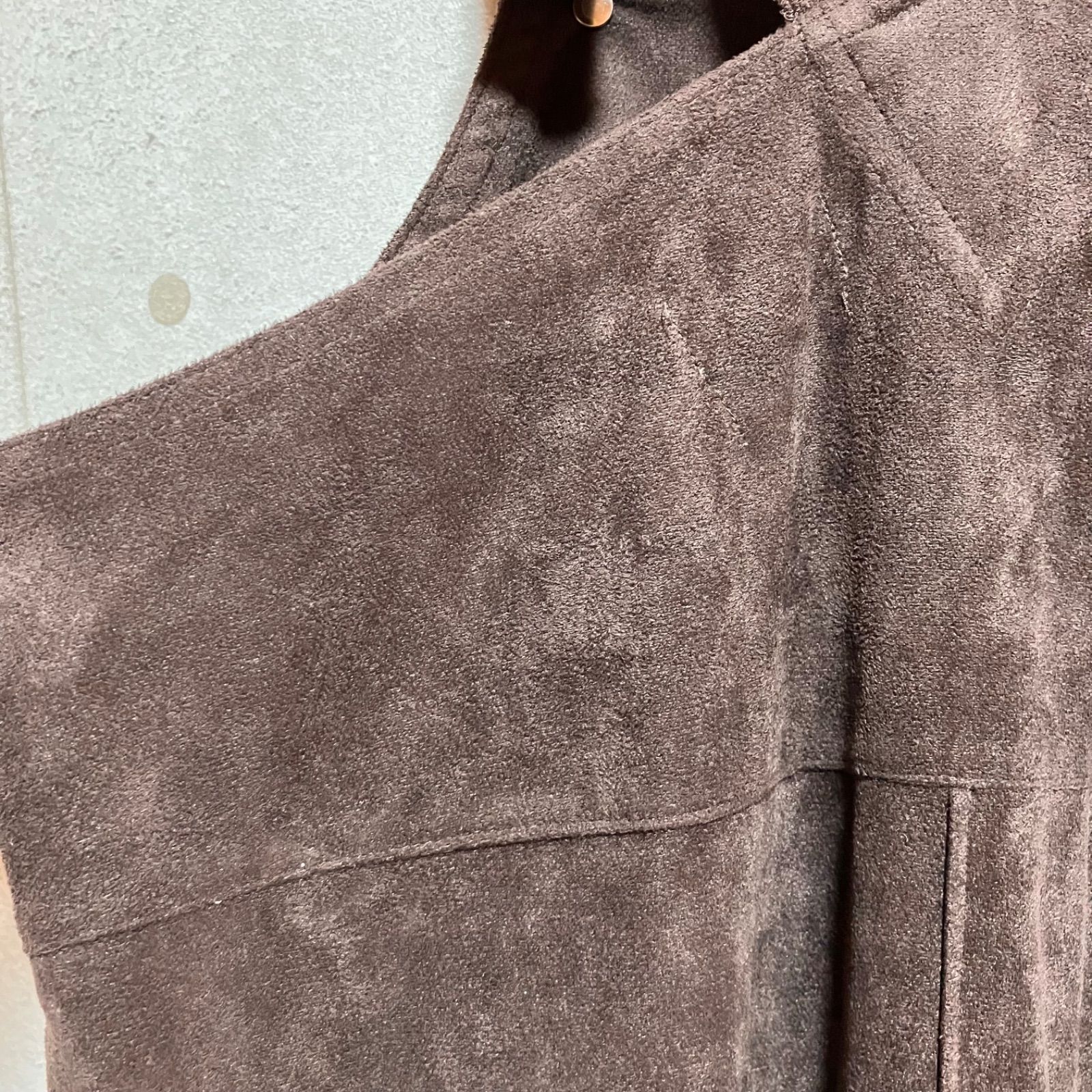 MEER.メーア◇エコスウェードジャンパースカート サロペット｜meer  