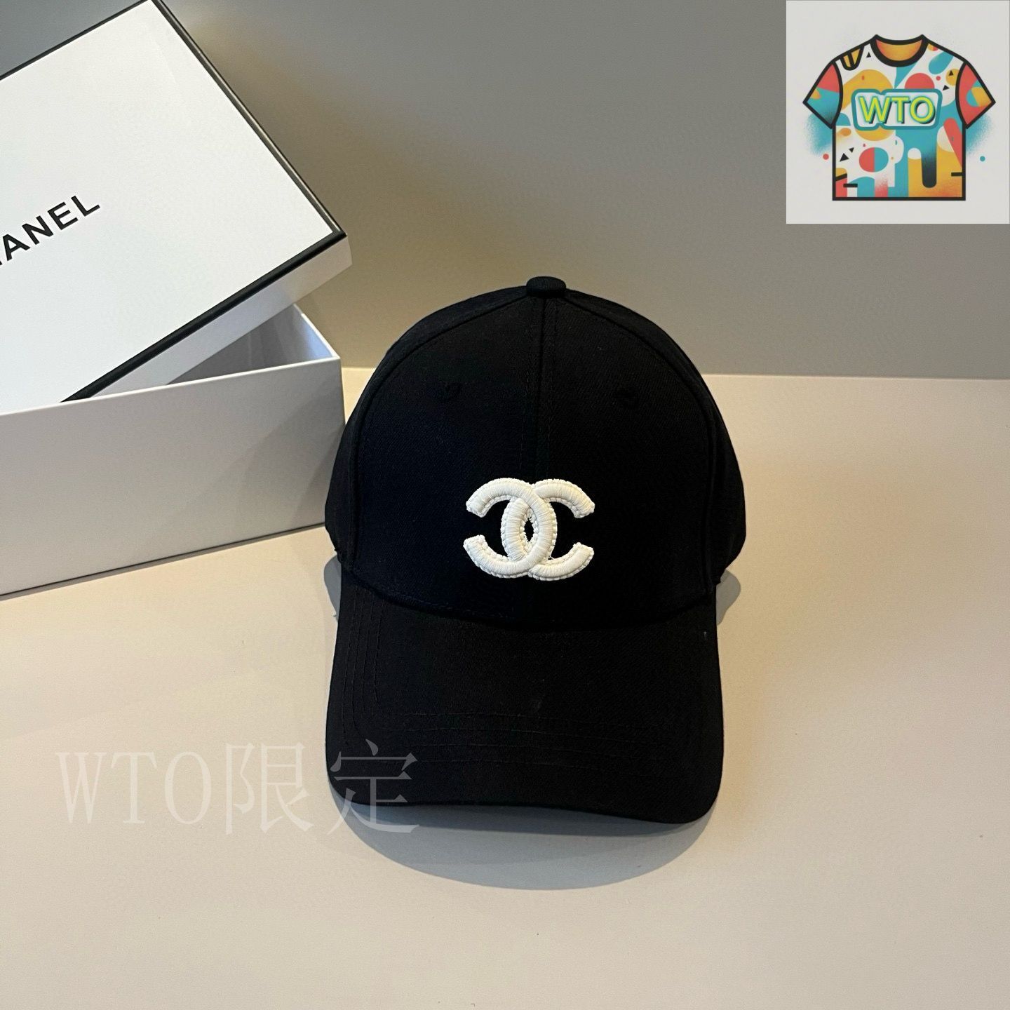 お値下げ☆CHANELベースボールキャップ 並行輸入品になります。 CHANEL ベースボールキャップ AA9129 B10975 サテン(505826889