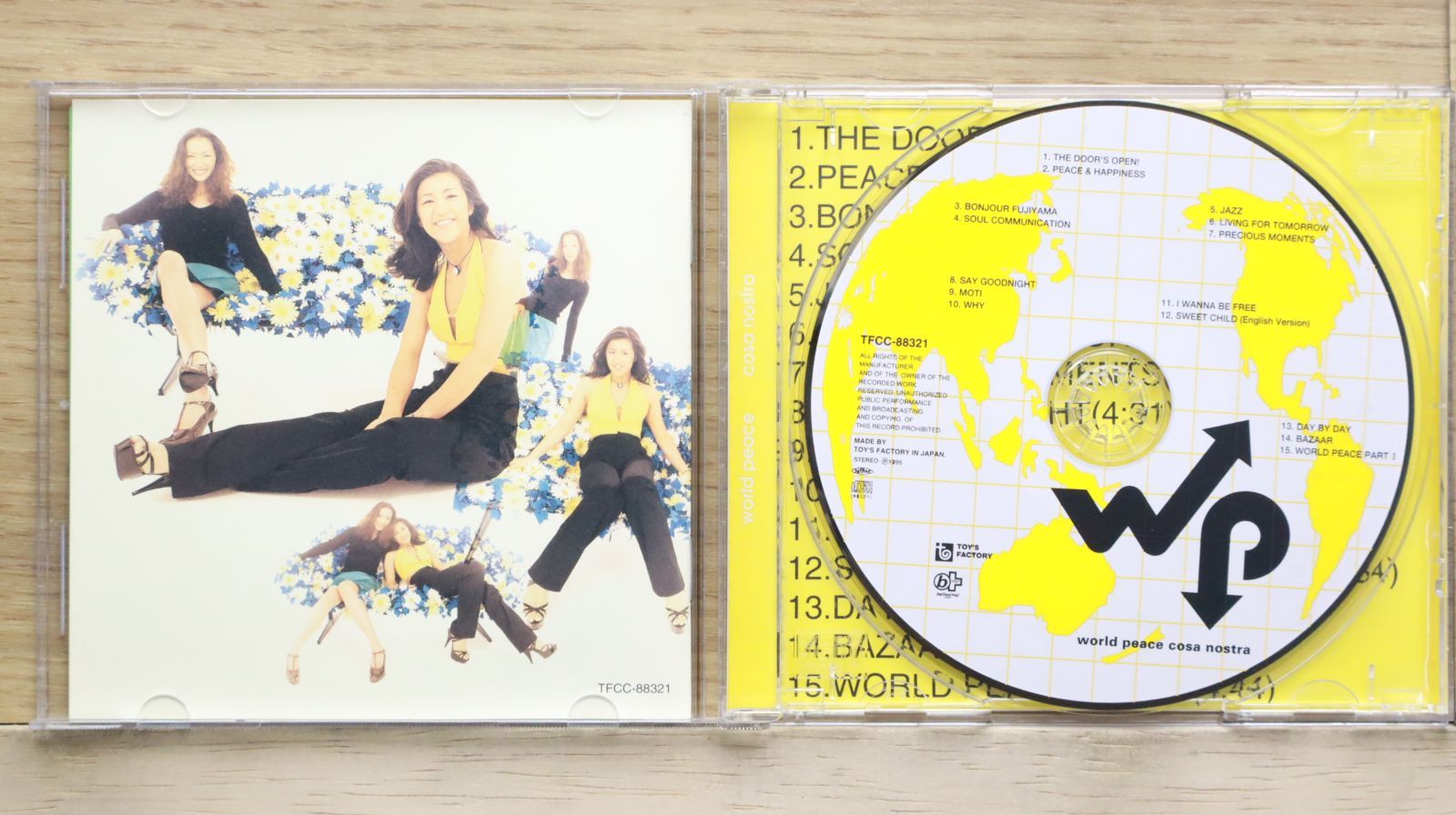 【廃盤CD】Clair PEACE OF THE WORLD 廃盤CD】Clair PEACE OF THE WORLD