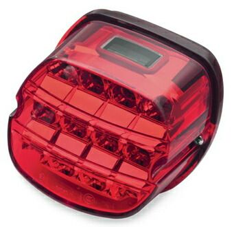 レイバックLEDテールライト /レッドレンズ ハーレー純正パーツ