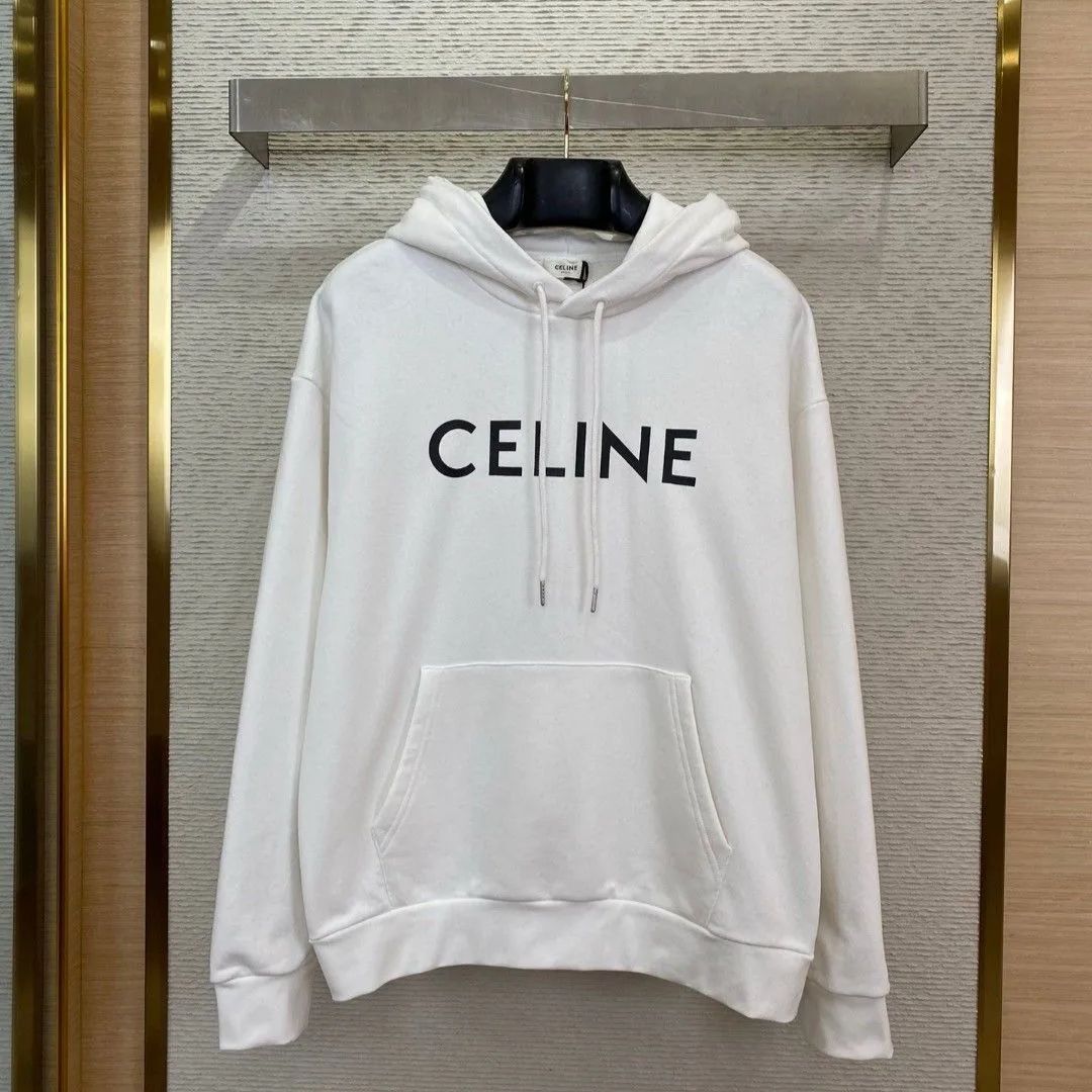 新品初秋 セリーヌ CELINE パーカー 男女兼用 - メルカリ