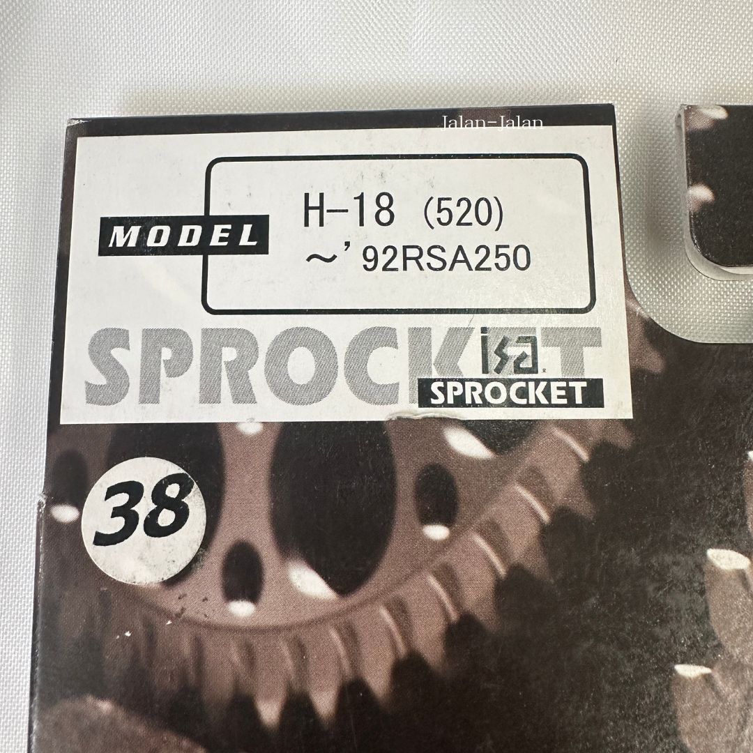 ISA スプロケット H-18(520) 38丁 - メルカリ