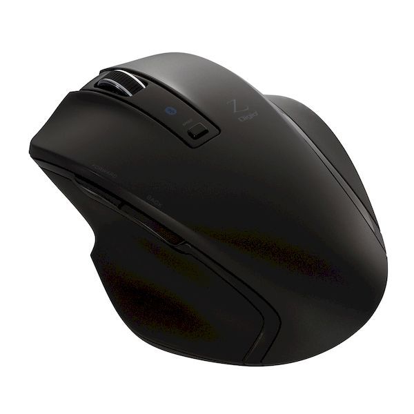 【新品・7営業日以内発送】ナカバヤシ MUS-BKF131BK Bluetooth5ボタンBlueLEDマウス ブラック MUSBKF131BK【沖縄離島販売不可】