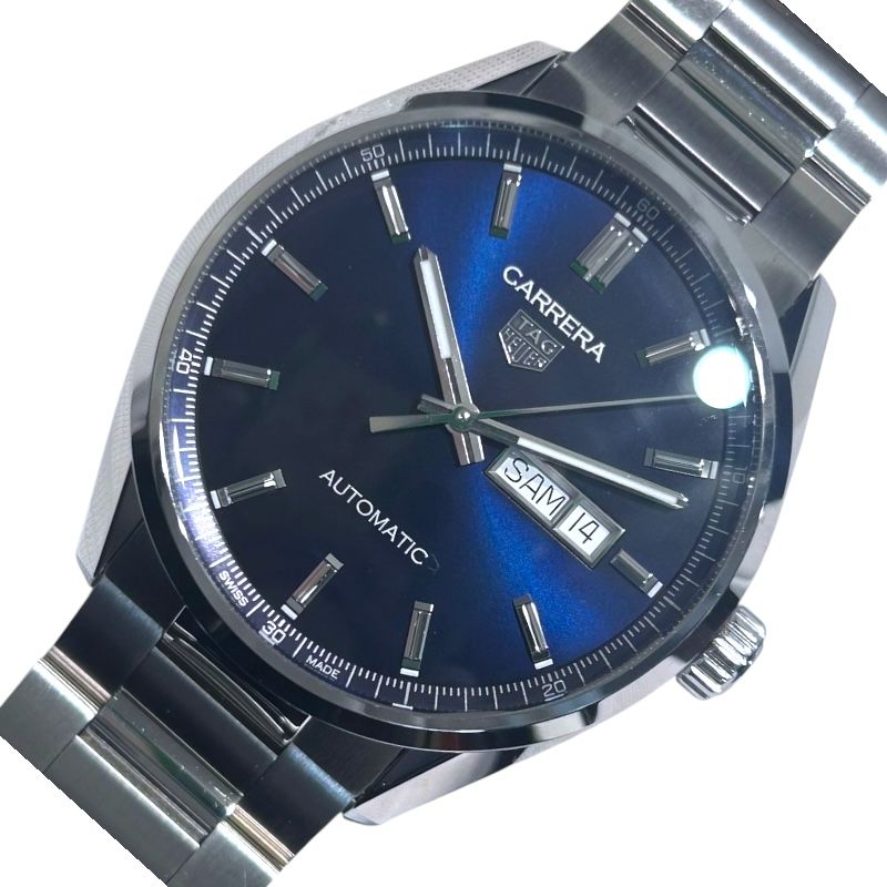 タグ ホイヤー TAG HEUER カレラ デイデイト WBN2012.BA0640 SS 自動巻き メンズ 腕時計