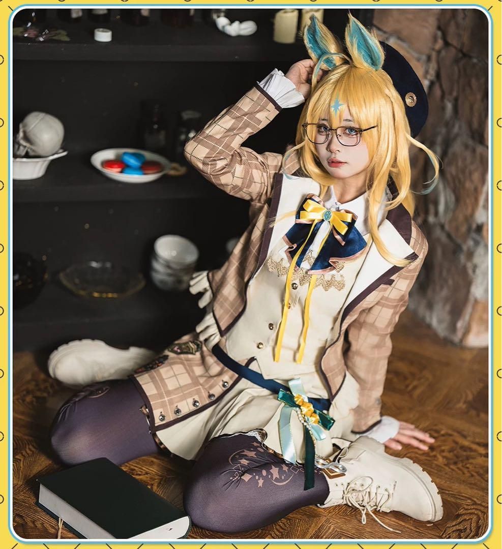 CGCOS ウマ娘 ネオユニヴァース 新衣装 コスプレ衣装 ウィッグ 靴追加可