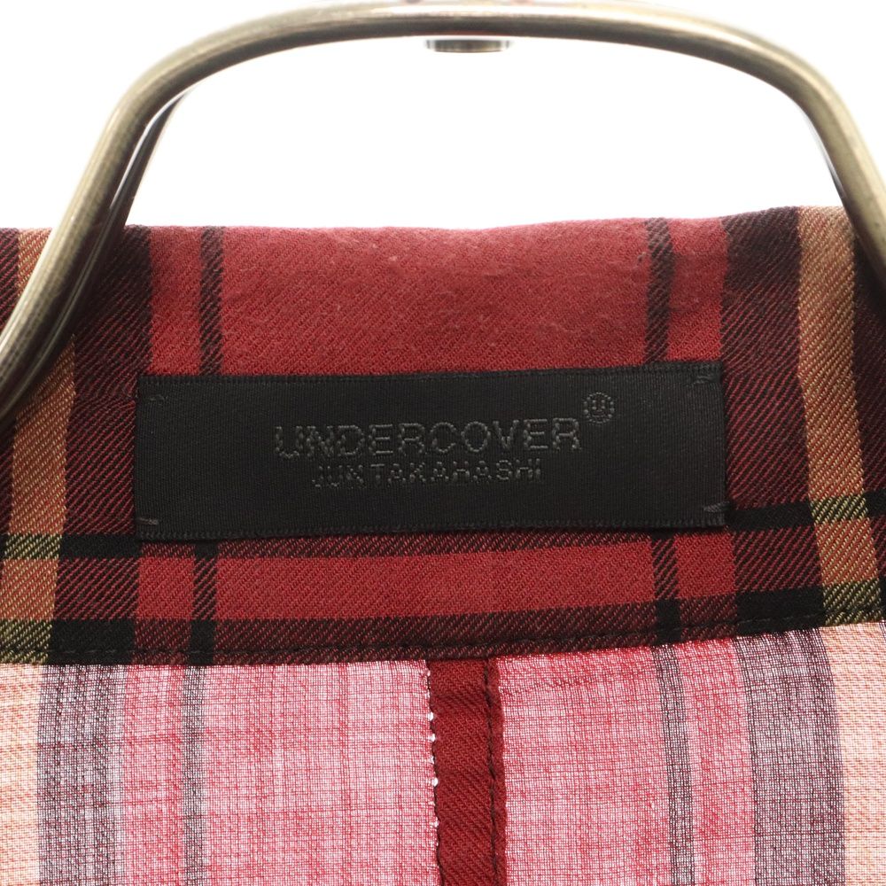 UNDERCOVER (アンダーカバー) 20SS タータンチェック柄レーヨン半袖
