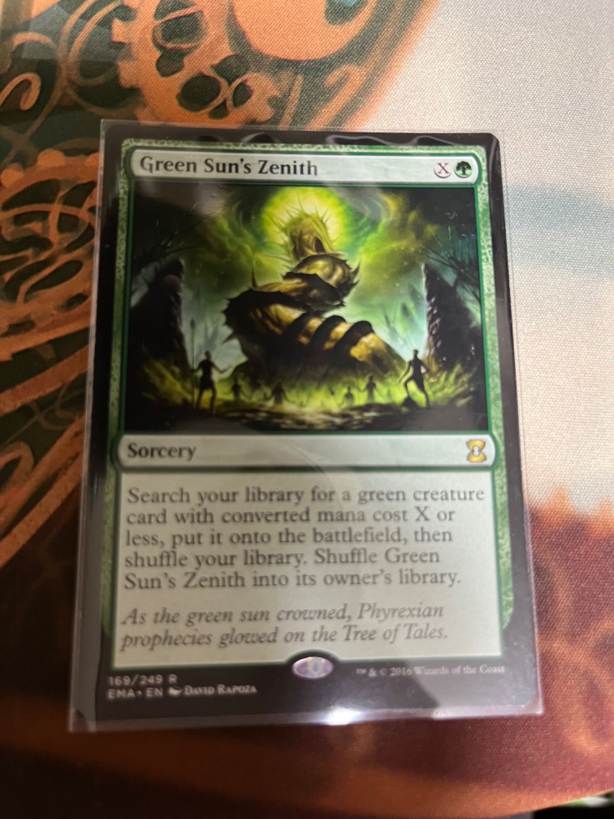 MTG 緑の太陽の頂点 - メルカリ