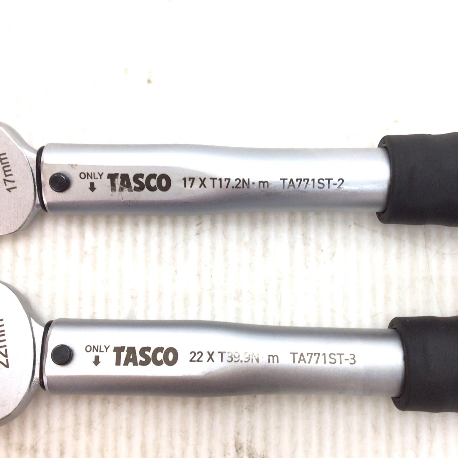 ΘΘイチネンTASCO トルクレンチ 程度B 17/22 2本セット TA771ST-2