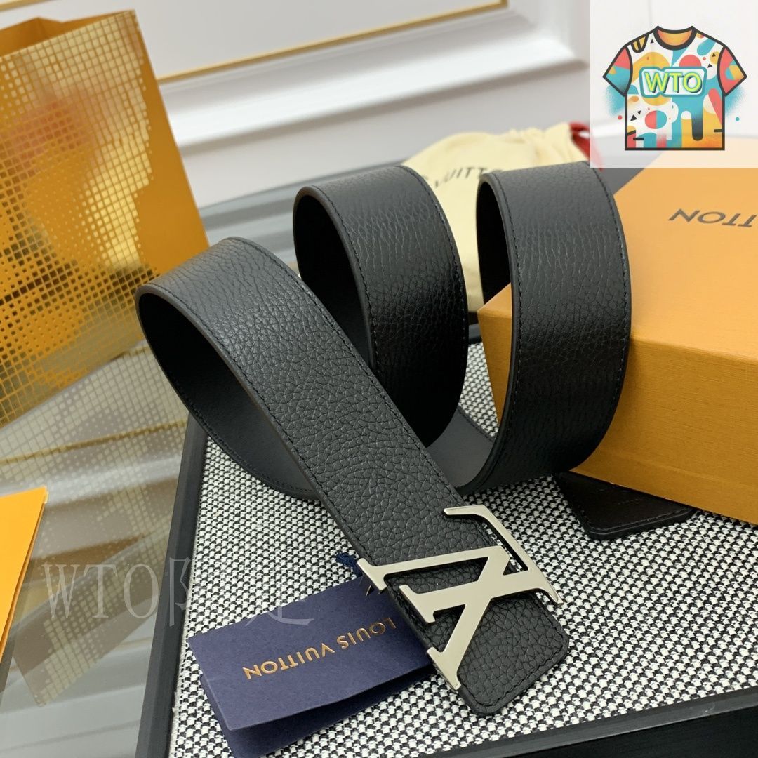 今日WTO】Louis Vuitton ルイヴィトン レザーベルト-1-RG88