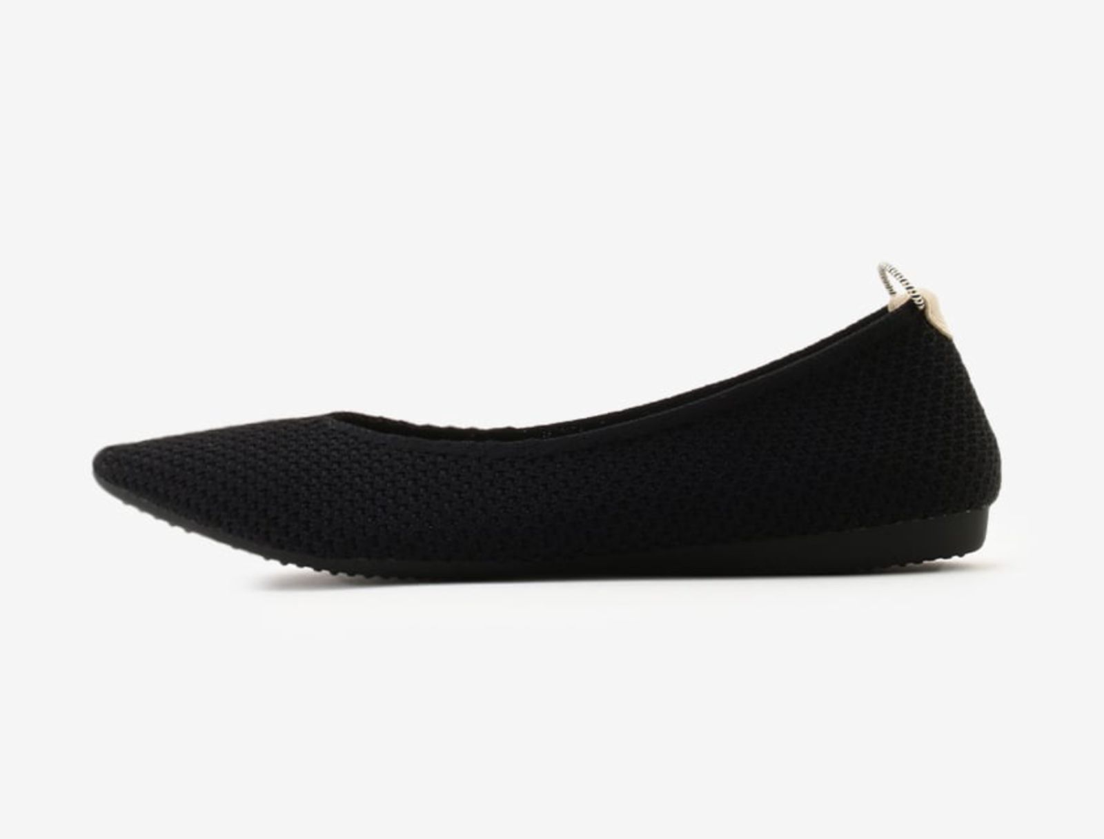 Öffen ブラック フラットシューズ 39 Öffen オッフェン pointed-LAND / BLACK ブラック 39サイズ 24.5