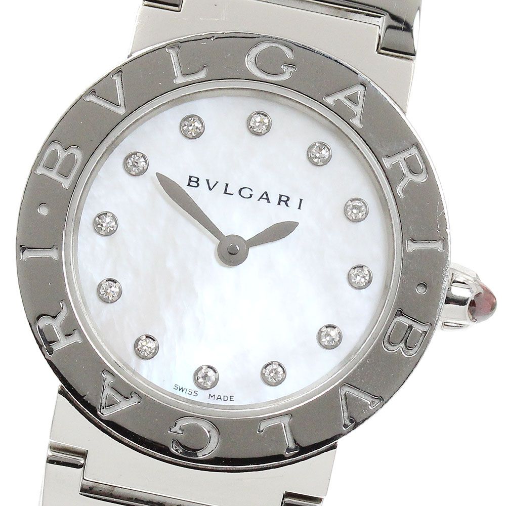 ブルガリ BVLGARI BBL26S ブルガリブルガリ 12Pダイヤ クォーツ レディース_913960