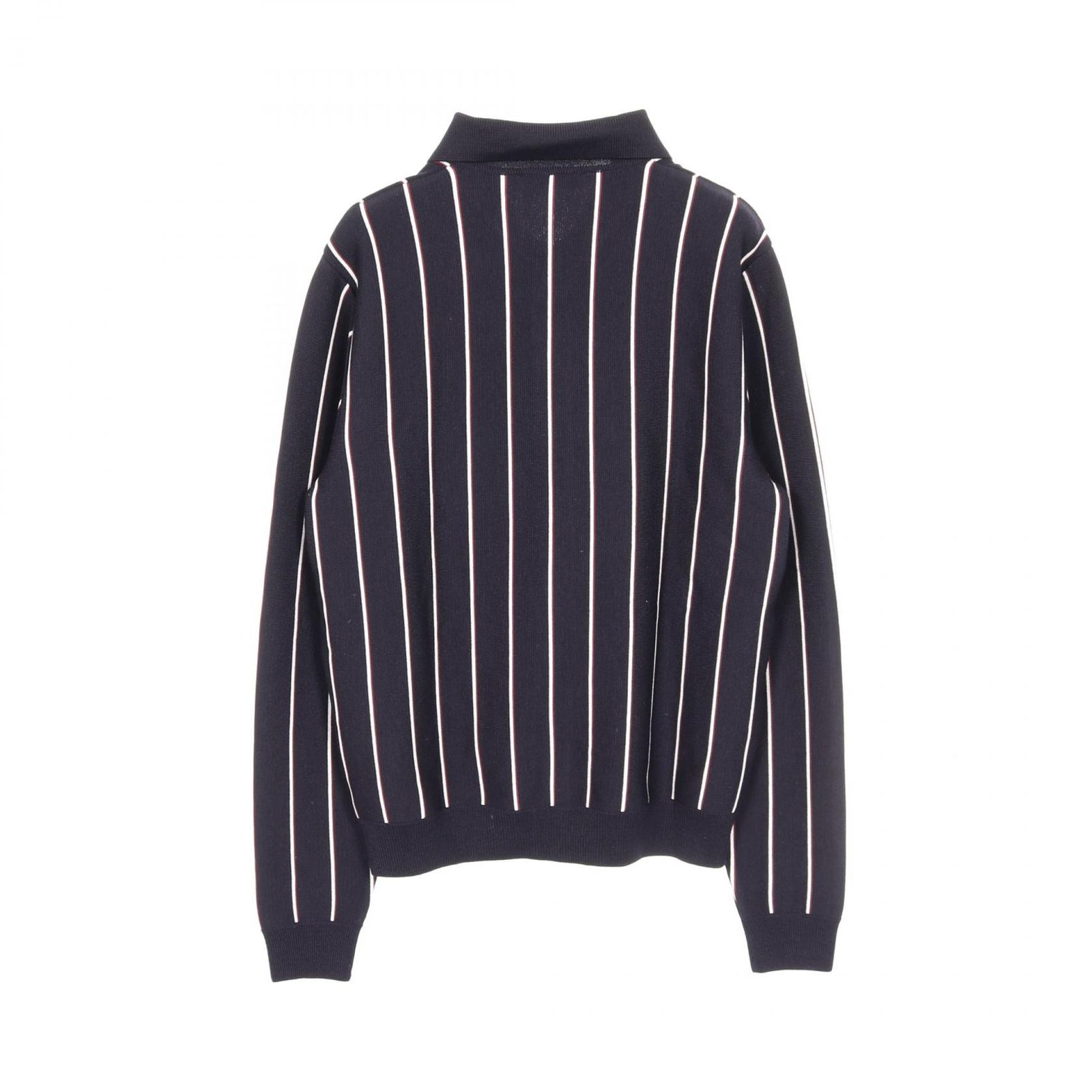 プラダ PRADA カーディガン UMG381 ネイビー ウール カーディガン メンズ Used A