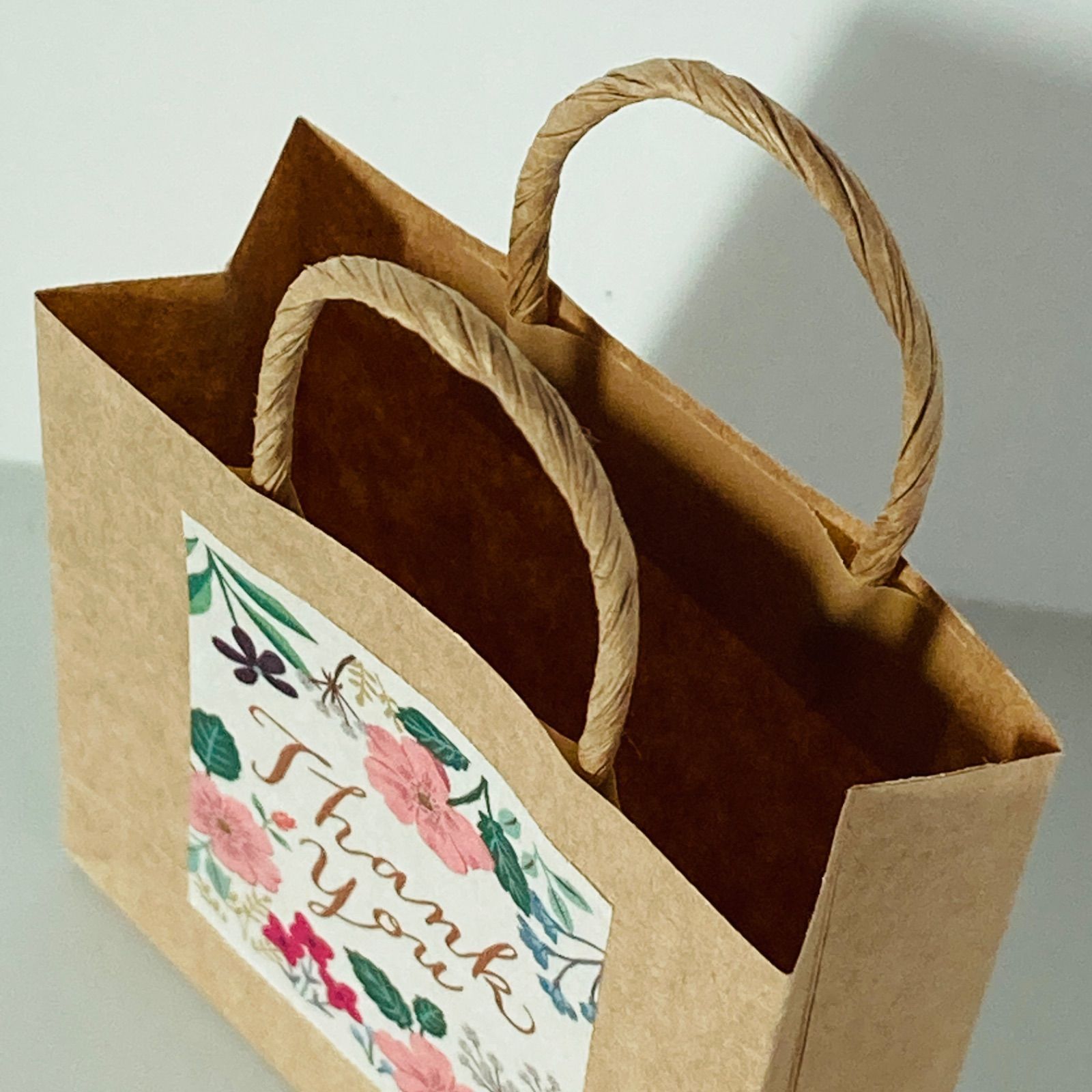 ミニ紙袋 ハンドメイド 和柄 デザインペーパー 折り紙 - ラッピング・包装