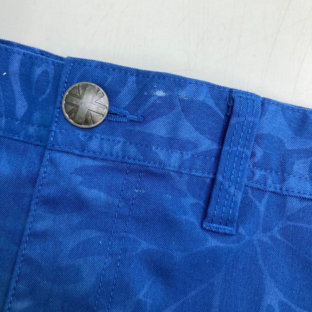 サイズ：LL ADMIRAL アドミラル ハーフパンツ 総柄 ネイビー系