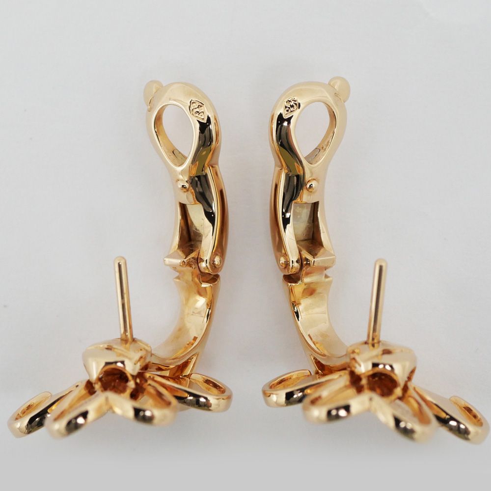 【極美品】ヴァンクリーフ&アーペル　フリヴォル　スモール　WG ダイヤ　ピアス フリヴォル Van Cleef & Arpels ヴァンクリーフ&アーペル