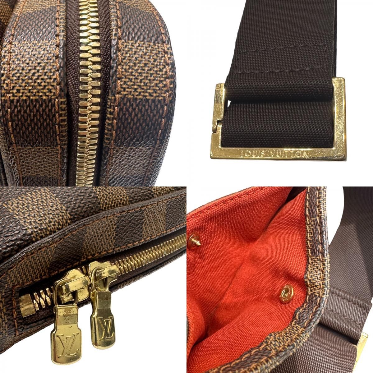 ルイ・ヴィトン LOUIS VUITTON ジェロニモス ダミエ PVC メンズ