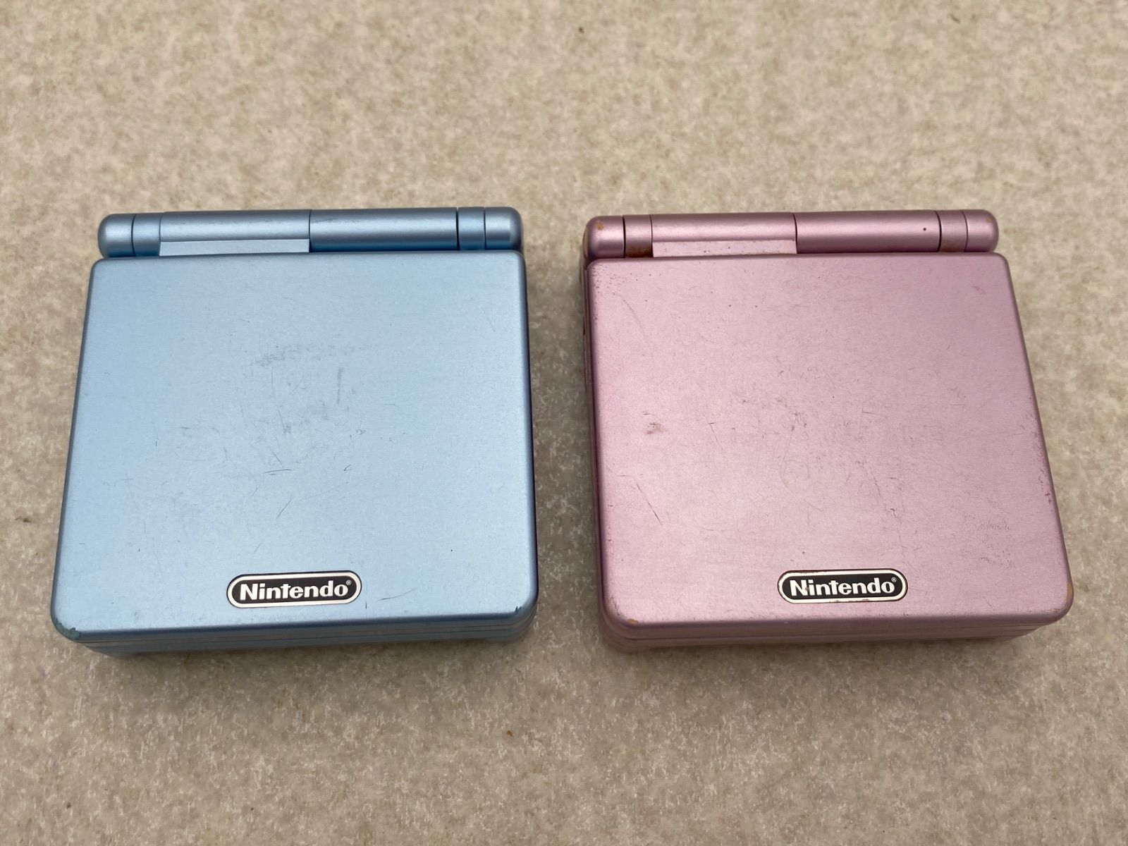 ニンテンドー ゲームボーイアドバンスSP 本体 ジャンク品 2点