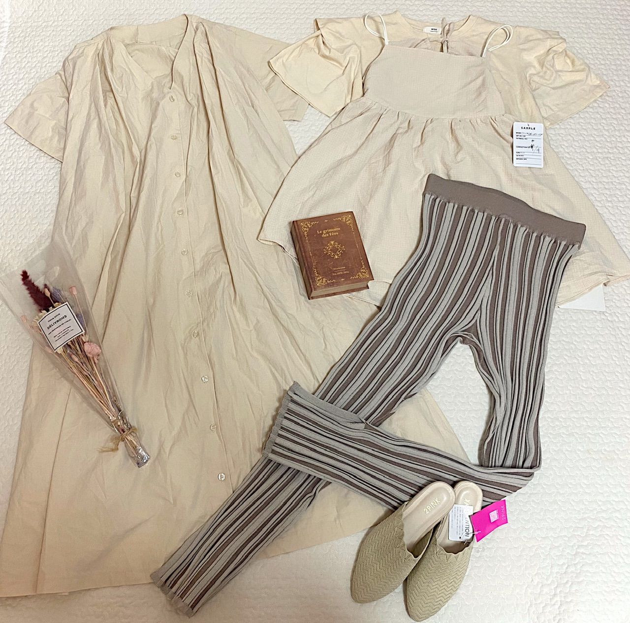 ✽新品・美品✽ レディース服 まとめ売り コーデ売り 秋冬服 ラテカラーコーデ お手頃価格◎レディース服コーデ売り 秋先取り ラテカラー
